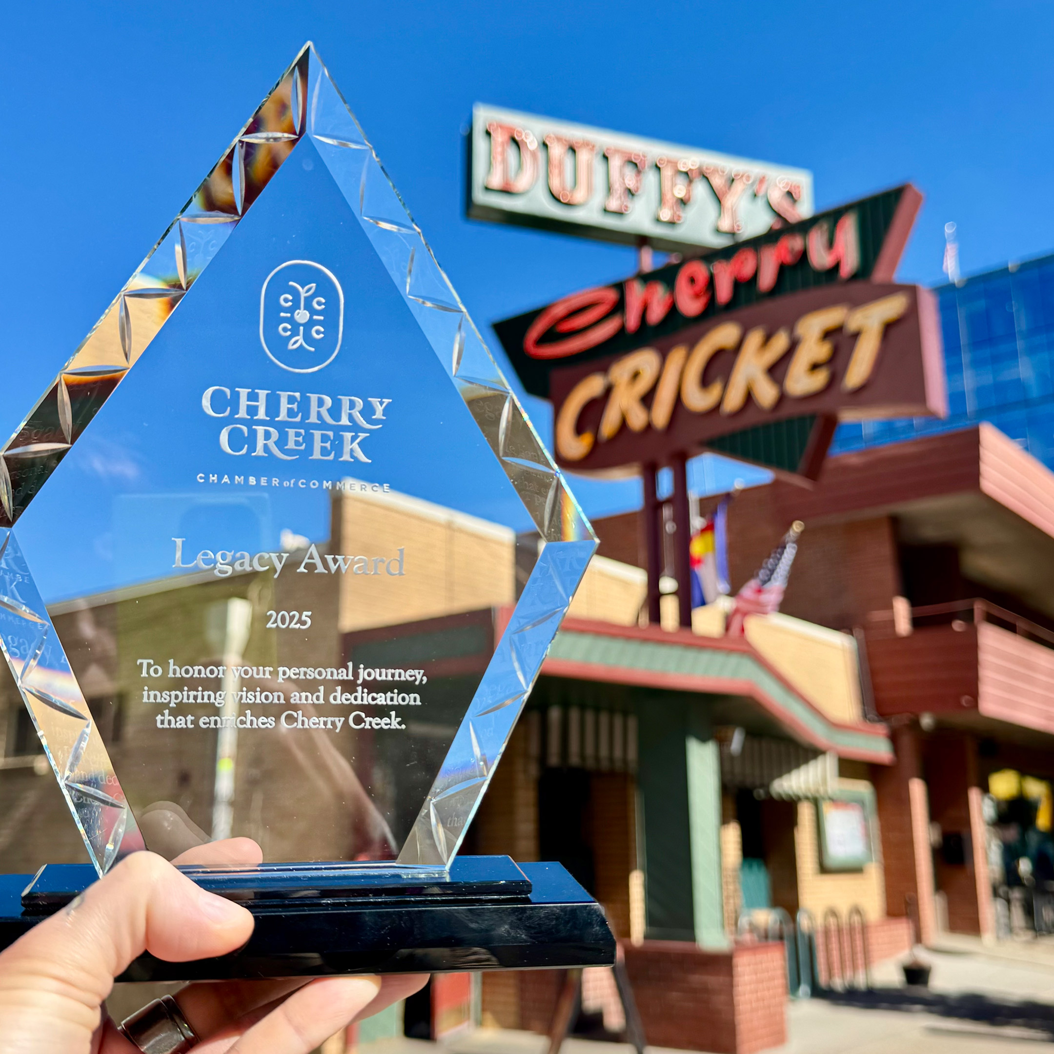 We Just Took Home The Legacy Award!